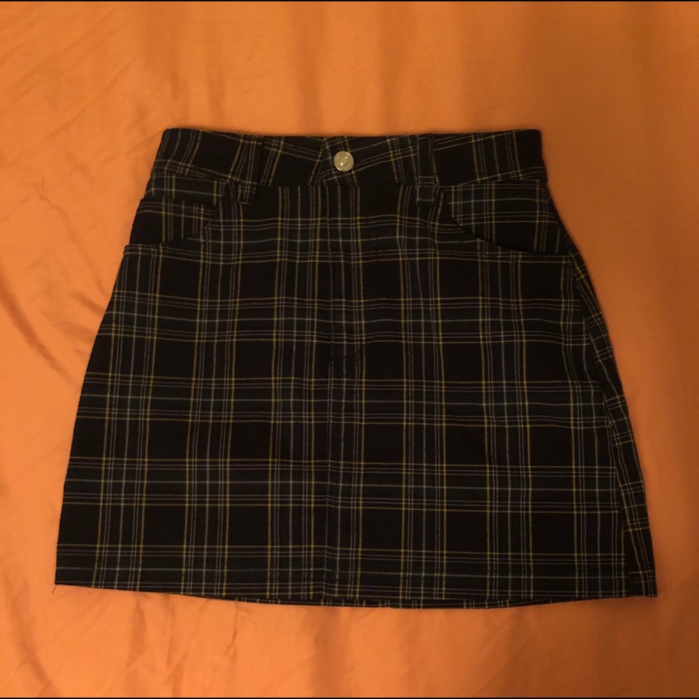 Navy blue skirt